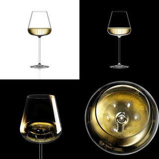 Italesse Etoilé Sparkle set 6 champagne stemmed glasses cc. 480 in clear glass - Buy now on ShopDecor - Discover the best products by ITALESSE design