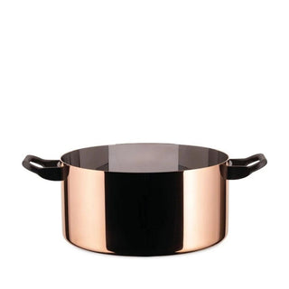Alessi 90101/20 La Cintura di Orione casserole with two handles diam.20 cm. Copper - Buy now on ShopDecor - Discover the best products by ALESSI design