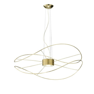 Axolight Hoops 2 LED suspension lamp by Giovanni Barbato Axolight Gold OR - Buy now on ShopDecor - Discover the best products by AXOLIGHT design