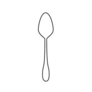 Broggi Kyoto Black dessert spoon satin steel - Buy now on ShopDecor - Discover the best products by BROGGI design