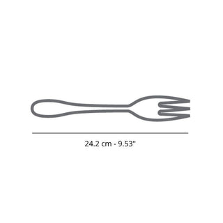 Broggi Medici cake fork stainless steel - Buy now on ShopDecor - Discover the best products by BROGGI design