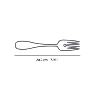 Broggi Medici fish fork stainless steel - Buy now on ShopDecor - Discover the best products by BROGGI design