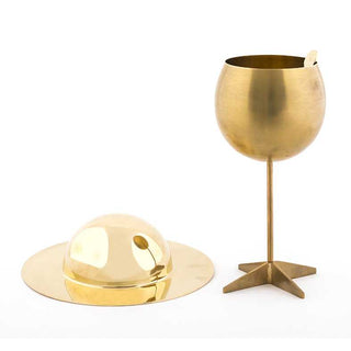 Diesel with Seletti Cosmic Diner Lunar sugar bowl gold - Buy now on ShopDecor - Discover the best products by DIESEL LIVING WITH SELETTI design