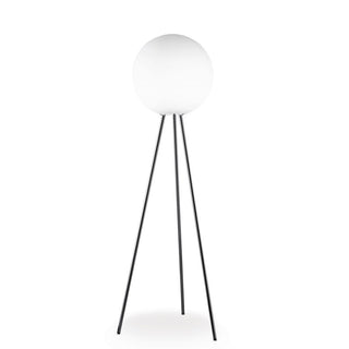 FontanaArte Prima SIGNORA chrome-white floor lamp - Buy now on ShopDecor - Discover the best products by FONTANAARTE design