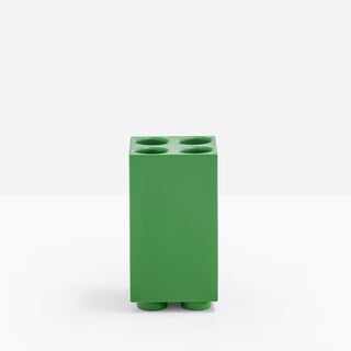 Pedrali Brik 4 umbrella stand in plastic Pedrali Green VE - Buy now on ShopDecor - Discover the best products by PEDRALI design