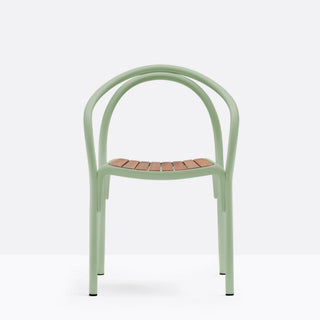 Pedrali Soul 3746 armchair for outdoor use Pedrali Green VE600E - Buy now on ShopDecor - Discover the best products by PEDRALI design