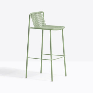 Pedrali Tribeca 3668 garden stool with seat H.77.5 cm. for outdoor use - Buy now on ShopDecor - Discover the best products by PEDRALI design