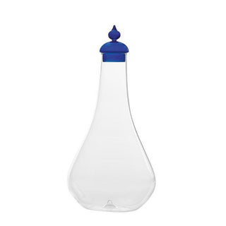 Zafferano Pirolo glass bottle with colored cap Zafferano Blue - Buy now on ShopDecor - Discover the best products by ZAFFERANO design