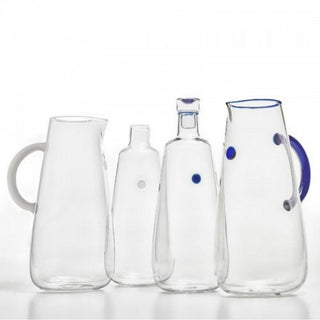 Zafferano Uniche glass Bottle white - Buy now on ShopDecor - Discover the best products by ZAFFERANO design