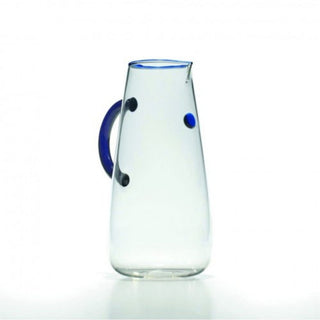 Zafferano Uniche glass Carafe blue - Buy now on ShopDecor - Discover the best products by ZAFFERANO design