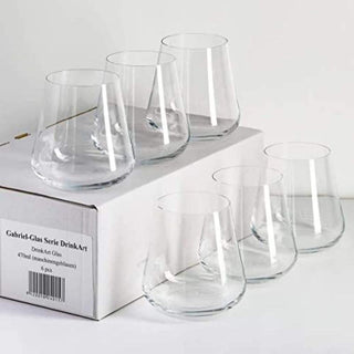 Gabriel-Glas Drink Art set 6 transparent glasses - Buy now on ShopDecor - Discover the best products by GABRIEL-GLAS design