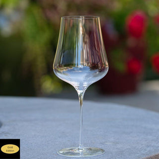 Gabriel-Glas Gold-Edition set 6 transparent glasses - Buy now on ShopDecor - Discover the best products by GABRIEL-GLAS design