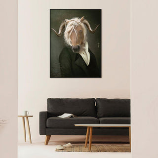 Ibride Portrait Collector Rastignac XXL print 86.5x115.5 cm. - Buy now on ShopDecor - Discover the best products by IBRIDE design