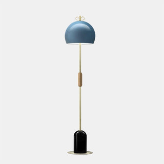 Il Fanale Bon Ton floor lamp 3/4 - Metal Il Fanale Bon ton Light blue - Buy now on ShopDecor - Discover the best products by IL FANALE design
