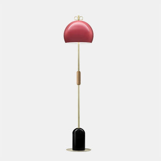 Il Fanale Bon Ton floor lamp 3/4 - Metal Il Fanale Bon ton Pink - Buy now on ShopDecor - Discover the best products by IL FANALE design