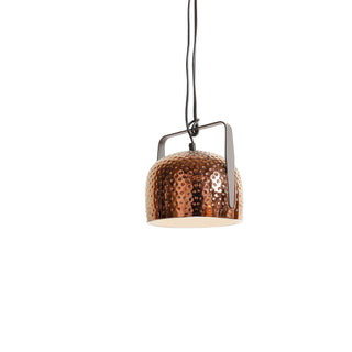 Karman Bag suspension lamp diam. 21 cm. ceramic with texture Bronze - Buy now on ShopDecor - Discover the best products by KARMAN design