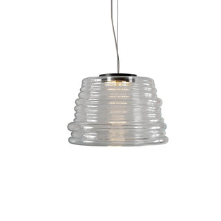Karman Bibendum LED suspension lamp diam. 35 cm. with glass lampshade - Buy now on ShopDecor - Discover the best products by KARMAN design