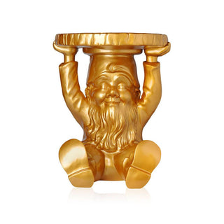 Kartell Attila painted gnome stool Kartell Gold 95 - Buy now on ShopDecor - Discover the best products by KARTELL design
