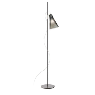 Kartell K-Lux floor lamp with black painted steel structure h. 165 cm. Kartell Grey F - Buy now on ShopDecor - Discover the best products by KARTELL design