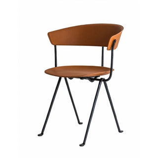 Magis Officina Chair Magis Natural leather/Black - Buy now on ShopDecor - Discover the best products by MAGIS design