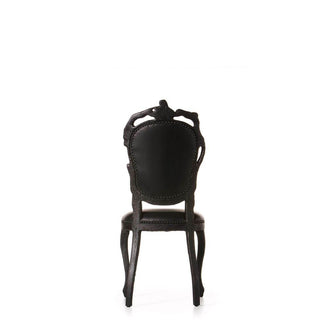 Moooi Smoke Dining Chair upholstered in burnt wood - Buy now on ShopDecor - Discover the best products by MOOOI design