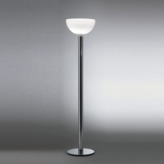 Nemo Lighting AM2C floor lamp with chromed structure and diffuser in white glass - Buy now on ShopDecor - Discover the best products by NEMO CASSINA LIGHTING design