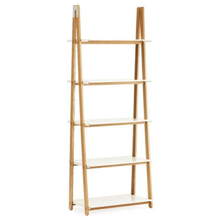 Normann Copenhagen One Step Up bookcase high white h. 200 cm. - Buy now on ShopDecor - Discover the best products by NORMANN COPENHAGEN design