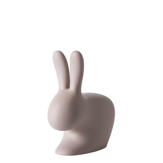 Qeeboo Rabbit Chair in the shape of a rabbit Qeeboo Dove grey - Buy now on ShopDecor - Discover the best products by QEEBOO design