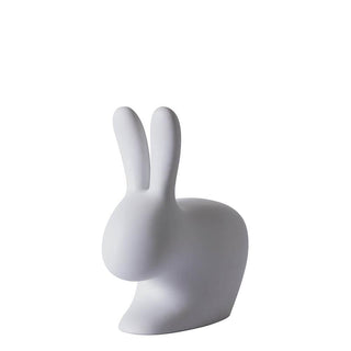 Qeeboo Rabbit Chair in the shape of a rabbit Qeeboo Grey - Buy now on ShopDecor - Discover the best products by QEEBOO design