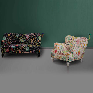 Seletti Botanical Diva Armchair armchair black - Buy now on ShopDecor - Discover the best products by SELETTI design