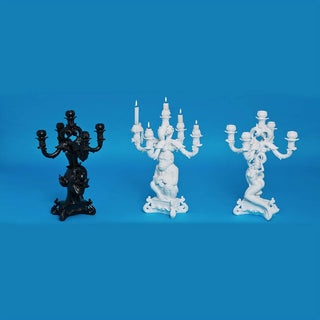 Seletti Burlesque Clown 5-arm candelabra - Buy now on ShopDecor - Discover the best products by SELETTI design