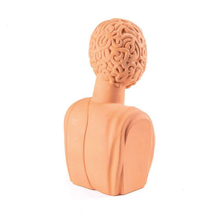 Seletti Magna Graecia Man terracotta bust - Buy now on ShopDecor - Discover the best products by SELETTI design