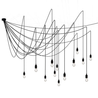 Seletti Maman chandelier with 14 LED bulbs for interiors - Buy now on ShopDecor - Discover the best products by SELETTI design