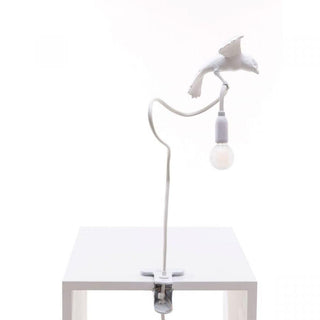Seletti Sparrow Cruising with clamp table lamp - Buy now on ShopDecor - Discover the best products by SELETTI design