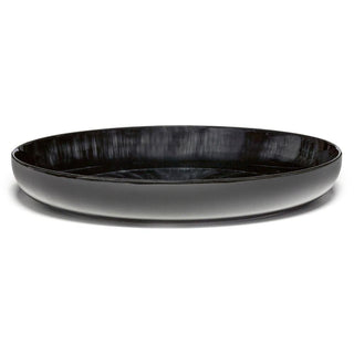 Serax Dé high plate diam. 27 cm. off white/black var C - Buy now on ShopDecor - Discover the best products by SERAX design