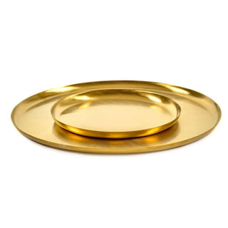 Serax Table Accessories serving dish diam. 22 cm. pvd gold - Buy now on ShopDecor - Discover the best products by SERAX design
